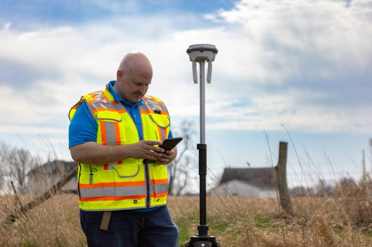 Field RTK capture in the open